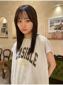 セミロング・暗髪ロング・レイヤー・銀座日比谷有楽町20代30代