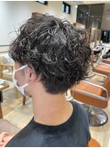メンズパーマ×マッシュスパイラルパーマ