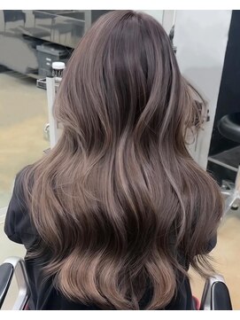 サイン 表参道(SIGN) 韓国ヘアイメチェンハッシュカット似合わせカットレッドブラウン