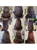 ポラリス(Polaris)&nbsp;佐賀　ブリーチなし　透明感　艶感　カラー特集