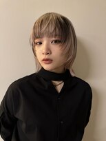 ノラ シブヤ(NORA)&nbsp;ウルフボブ/デザインカラー/ケアブリーチカラー