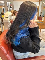 ルシュカイチマルニ(Rasca102) Rasca◇インナーカラーブルー　ブルーカラー