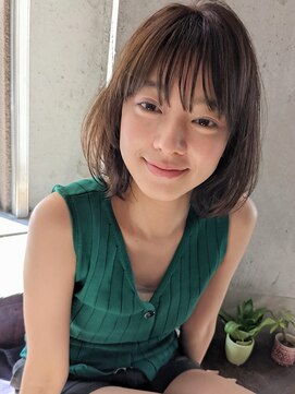 リングヘアギンザ(Ring hair GINZA) 【Ring】ナチュラルボブ×ニュアンススタイリング