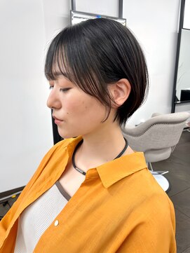 ルアン 上通り(ruen) 大人可愛いマッシュショート 熊本 ruen 山田大貴