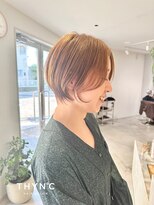 シンク(THYN°C)&nbsp;【THYN℃】くびれ丸みショート/ショートボブ/20代30代40代50代