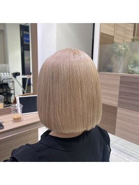 アッシュ 笹塚店(Ash) レイヤー/ハイトーン/韓国風/ボブ