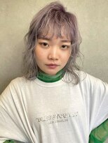 トナリ(tonari)&nbsp;ペールパープル　ニュアンスパーマ　ボブパーマ【鹿児島中央】