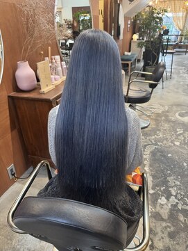 チャプター 問屋町(chapter) ケアブリーチブルーブラックネイビーグレーアッシュカラー韓国