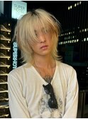 13953ニュアンスデザインハイトーンブリーチデザインカラー