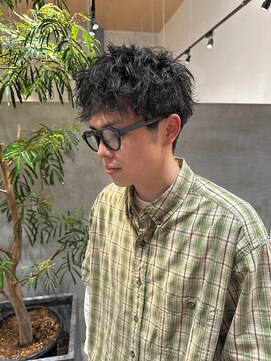 ルプラス(le place.) スパイキーピンパーマ