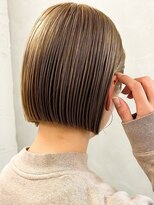 フォト 武蔵小杉(foto) 暗めカラー/ボブ/顔周り/前髪/レイヤー/髪質改善/縮毛矯正