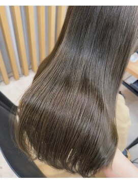 キイ ギンザ(k.e.y GINZA) うる艶水素トリートメント/オリーブベージュカラー