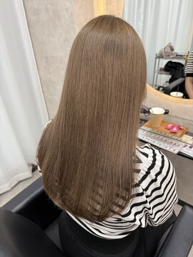 ルノン シェリー(LUNON cheliy) 暗めカラーグランマッシュデザインカラーフェイスフレーミング