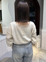 リディー(Lidee)&nbsp;【yuria 】伸ばしててもぱつっと揃えて... Lidee 元町/三ノ宮