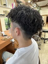 フェリア サウスガーデン(felia southgarden)&nbsp;20代30代◎ツイストスパイラルパーマ×アップバング#静岡市