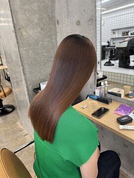 マジコ 表参道(Magico) Ribbon Straight×艶感美容液care【表参道/髪質改善】