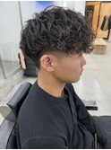【Lond LOGAN亀井】名古屋メンズパーマツイストスパイラル　眉毛