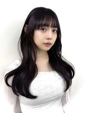 アマトウキョウスマートサロン(AMA TOKYO×Smart Salon) 韓国スタイル/ナチュラルくびれヘア_くびれ巻き_透明感カラー