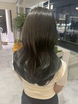 ビビバイベル(BiVi by BHEL)&nbsp;桑名ロングレイヤーカットハッシュカット透明感カラー重めロング