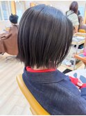【morio成増/児玉】ハンサムボブ　外ハネ　黒髪