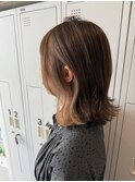 インナーカラー、髪質改善