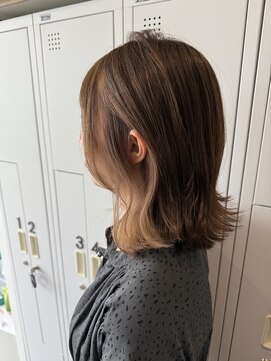 ラーム 宇部高校前店(rame) インナーカラー、髪質改善