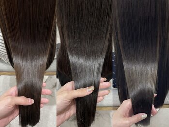 アンジュール 鹿児島中央店(UNJOUR.)の写真/【髪質改善専門サロン】綺麗に髪を伸ばしたい方、他店での失敗をリセットしたい方も大歓迎◎#髪質改善