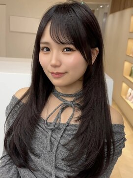 アビー(ABBEY3) フェイスレイヤー小顔レイヤー韓国ヘアくびれレイヤーおくれ毛