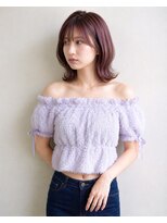 ゼン(ZEEN)&nbsp;【カシスピンク×レイヤーボブ】担当　山内　潤