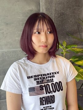 美容室 アイディー i-dee 顔まわりレイヤーボブ