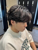 スタイルメンズ 藤沢(STYLE MEN)&nbsp;STYLE MENメンズカットリバースセンターパートシャドウフェザー