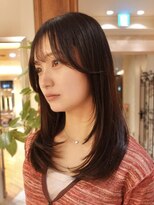 オアシスアヴェダ ザ・ペニンシュラ東京(OASIS AVEDA)&nbsp;セミロング・暗髪ロング・レイヤー・銀座日比谷有楽町20代30代