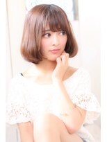 ガランテ(Galante)&nbsp;エフォートレスハニーヘアー厚めバング×マーメードアッシュ