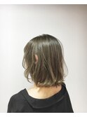<sungooseTOKYO>外ハネグレージュワンレン