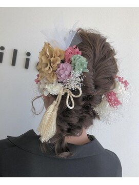 ヘアサロン ミリエ(HAIR SALON milie) 成人式ヘアセット