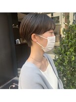 ヘアーアンドメイク シーク 八王子(HAIR&MAKE SeeK) 耳かけショート ショートヘア