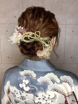 リスタバイネオリーブ 浅草(Re:sta by neolive)&nbsp;卒業式　袴　着物ヘア　Re:sta by neolive