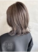 外ハネボブココアブラウンイメチェン外ハネボブ美髪ワイドバング