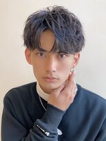 バイフィフス 原宿/表参道(by fifth)&nbsp;波巻きツイストスパイラルパーマツーブロック刈り上げ