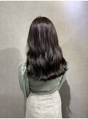 透明感カラー★20代30代ダブルカラーブリーチオリーブグレージュ
