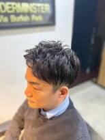 メンズサロン ウエストサイドカットクラブ(Men's West Side Cut Club)&nbsp;40代おすすめ2ブロック×トップポイントパーマ