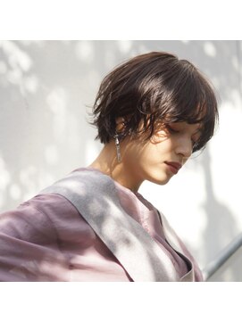 アトリエ フェム(atelier.fem) atelier.fem　柔らかいショートパーマスタイル