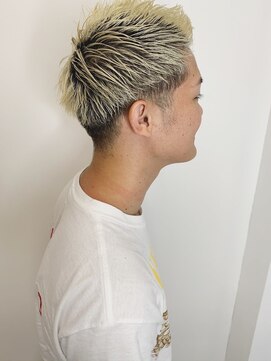 チェレ 新金岡店(Chere) 夏メンズヘアーなら<ブリーチカラー>×<ダブルカラー>