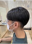 センターパートショート