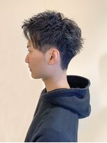 ビアンコ(BlANCO)&nbsp;短めくせ毛風パーマ（堀江/四ツ橋)