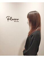 プレジール(plaisir) 顔周りレイヤースタイル