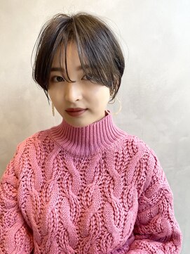 サークル(circle) 大人可愛い20代30代40代50代小顔ショートボブ丸みショートくびれ