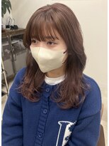 プフ 伏見(puf)&nbsp;ラベンダーベージュ【伏見/丸の内/栄/髪質改善】