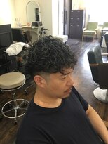 アークス(Ark'ss)&nbsp;メンズ　ショート　パーマ　プードル　カーリー　スペインカール