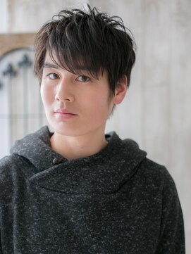 モッズヘアー メン 戸田公園店(mod's hair men) グレーベージュ束感な涼しげ無造作ショートb戸田公園